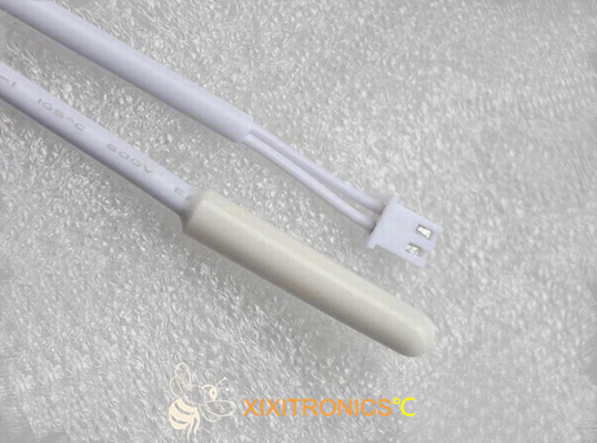 Série droite de logement de MFT du capteur de température de sonde de banquise de congélateur d'ABS 10K 3435