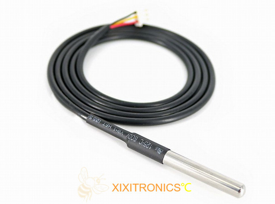 Sensor de température numérique DS18B20 de sortie OD6.0mm pour véhicule de la série MFT-4401