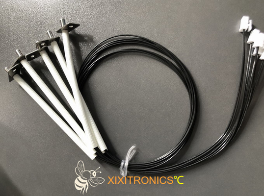 Micro-onde Oven Flanged Temperature Sensors 98.63K, série du capteur de température 100K MFT-F