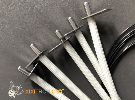Micro-onde Oven Flanged Temperature Sensors 98.63K, série du capteur de température 100K MFT-F
