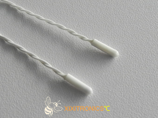 Chapeau de vinyle, avances de twisted pair, connecteur moulé de style de Molex, capteur de température 2.252K médical d'usage universel jetable