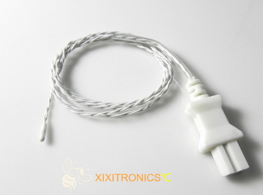 Les avances de twisted pair de chapeau de vinyle ont moulé le capteur de température médical d'usage universel jetable de connecteur 2.252K 400 séries