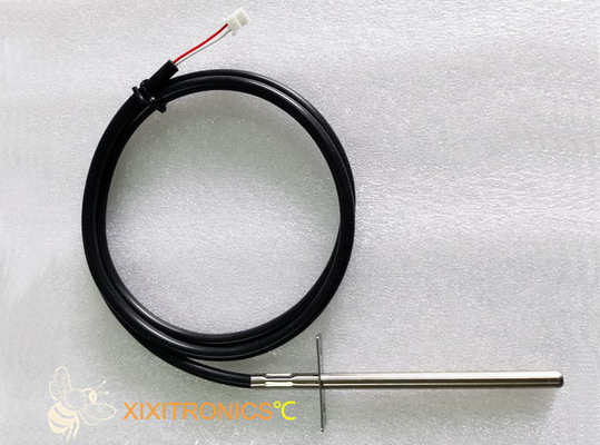 PT100 sonde de température en acier inoxydable à 2 ou 3 fils à réaction rapide pour four à gaz en cuisine