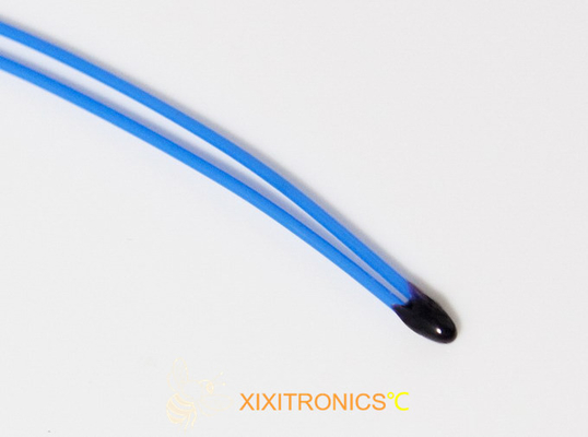 Série enduite d'époxyde de la thermistance MF5A-5 de fil de Telfon de capteur de la chaleur de siège de voiture de BMS