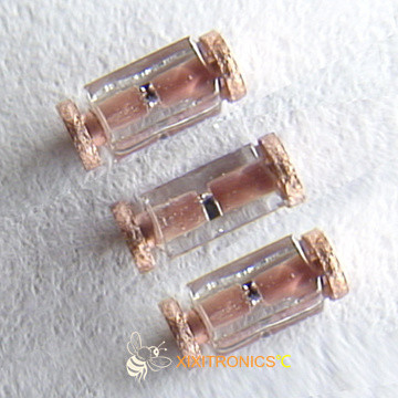 Série extérieure de la thermistance MF59 en verre NTC de bâti de style de MELF